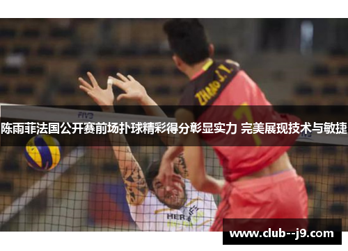 陈雨菲法国公开赛前场扑球精彩得分彰显实力 完美展现技术与敏捷 陈雨菲法国公开赛前场扑球精彩得分彰显实力 完美展现技术与敏捷